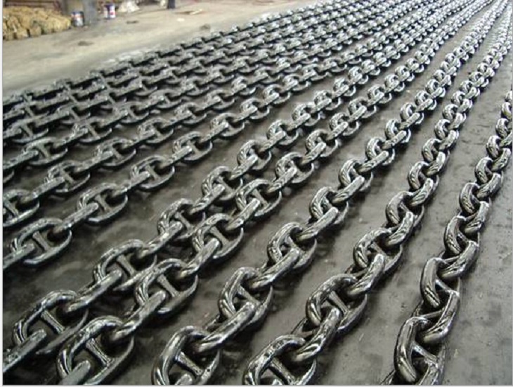 Stud link Anchor Chain