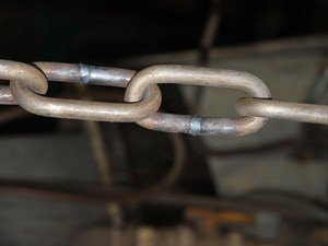 Long link lashing chain